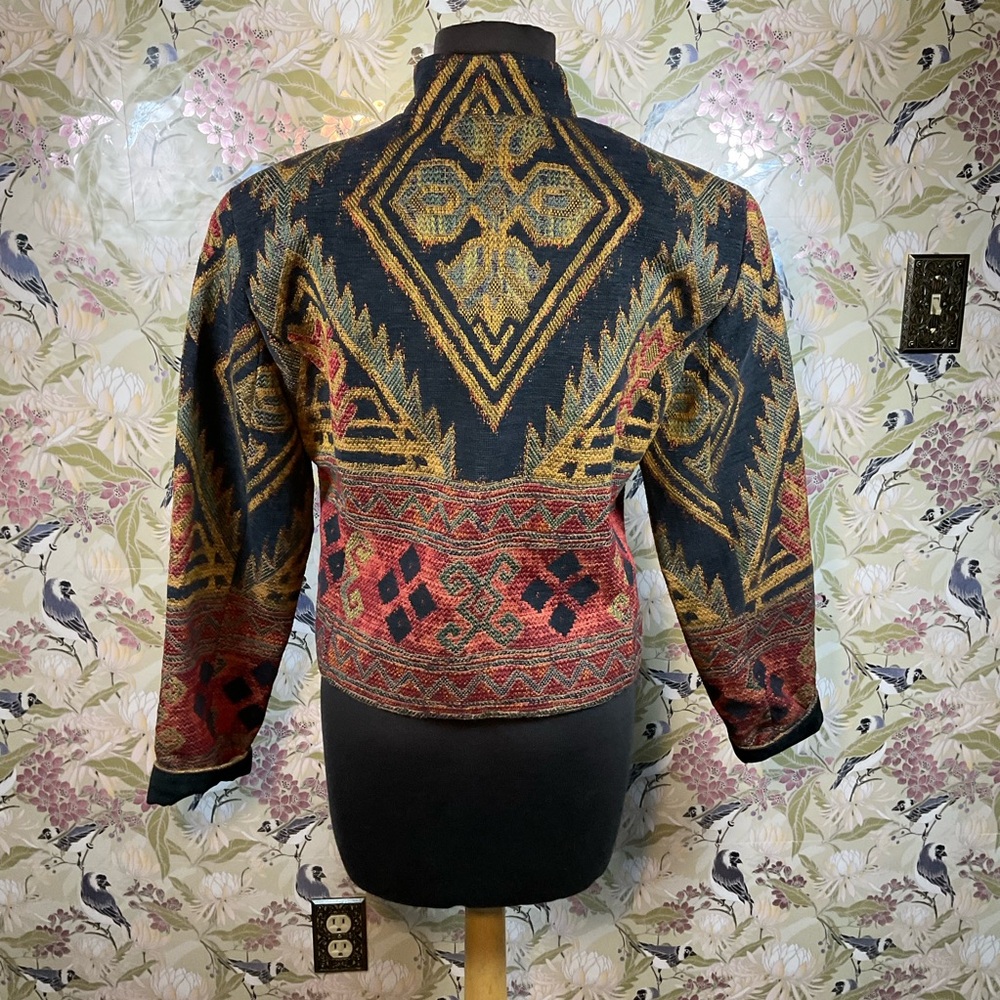 Southwestern Patterned Jacket - image 3
